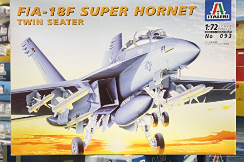 Italeri F/A-18F Super Hornet Twin Seater, 093, Maßstab 1:72 von Italeri