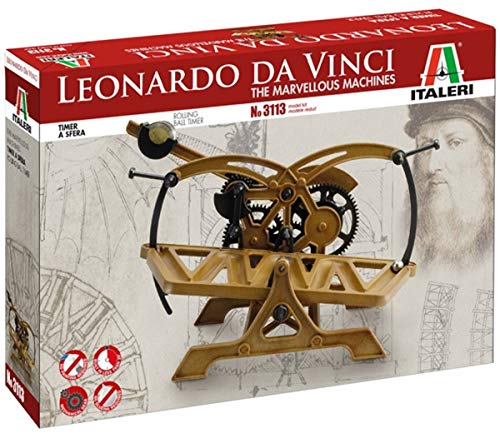Italeri IT3113 3113S - IT L.DaVinci Rolling ball Timer , Modellbau, Bausatz, Standmodellbau, Basteln, Hobby, Kleben, Plastikbausatz, detailgetreu Italeri IT3113 3113S - IT L.DaVinci Rolling ball Timer , Modellbau, Bausatz, Standmodellbau, Basteln, Hobby, Kleben, Plastikbausatz, detailgetreu von Italeri