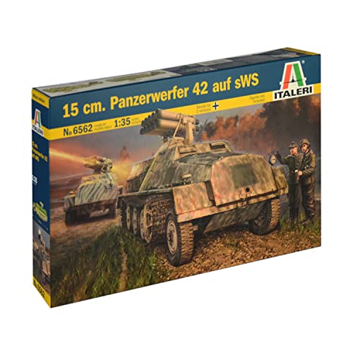 Italeri IT6562 6562S - 1:35 15cm Panzerwerfer 42 auf SWS , Modellbau, Bausatz, Standmodellbau, Basteln, Hobby, Kleben, Plastikbausatz, detailgetreu Italeri IT6562 6562S - 1:35 15cm Panzerwerfer 42 auf SWS , Modellbau, Bausatz, Standmodellbau, Basteln, Hobby, Kleben, Plastikbausatz, detailgetreu von Italeri