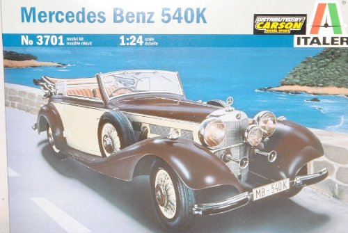 Italeri Mercedes-Benz 540K Kit Bausatz 1/24 Modell Auto Modell Auto Italeri Mercedes-Benz 540K Kit Bausatz 1/24 Modell Auto Modell Auto von Italeri