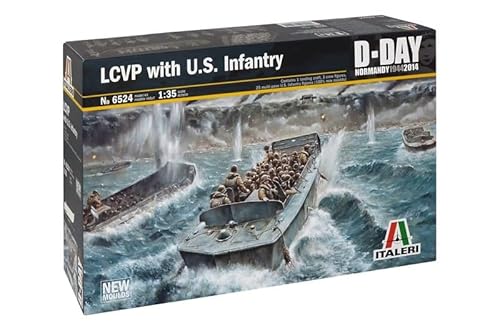 Italeri 1:35 Uhr – LCVP mit US-Infanterie von Italeri