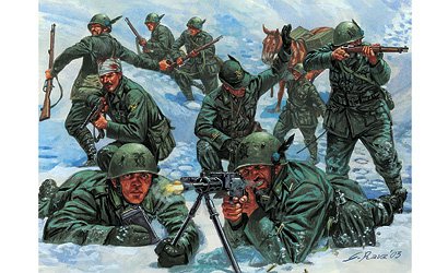 Italian Mountain Troops Alpini WWII Italian Mountain Troops Alpini WWII von Italeri