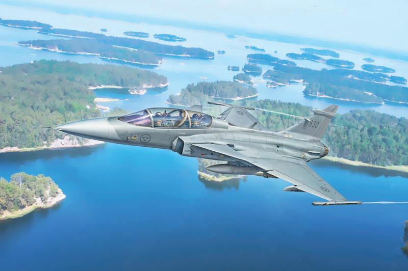 JAS-39D Gripen Doppelsitzer von Italeri
