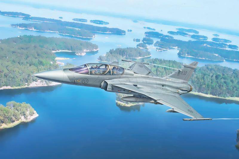 JAS-39D Gripen Doppelsitzer von Italeri