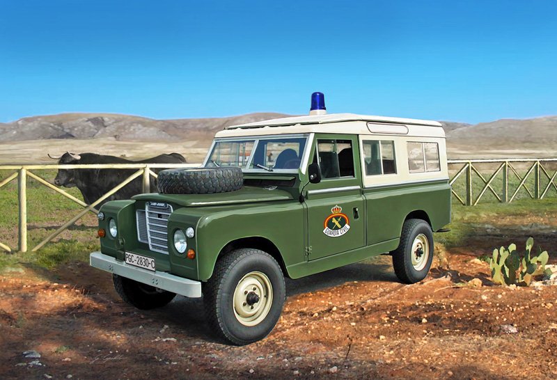 Land Rover 109 Guardia Civil Land Rover 109 Guardia Civil von Italeri
