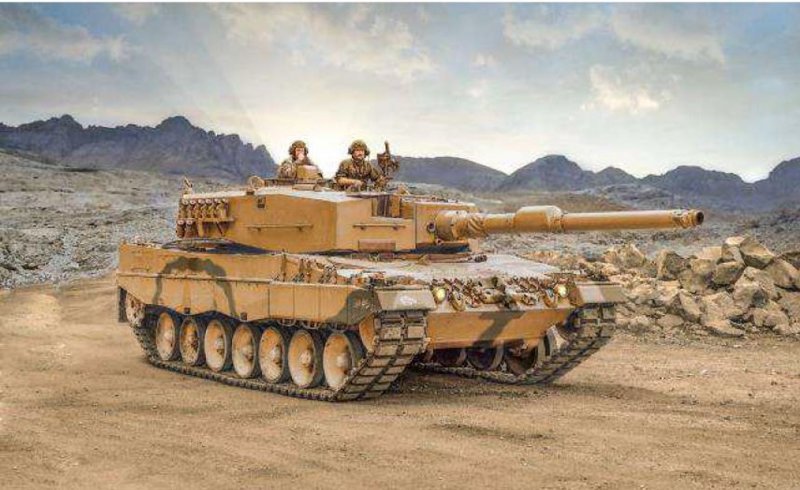 Leopard 2A4 Leopard 2A4 von Italeri