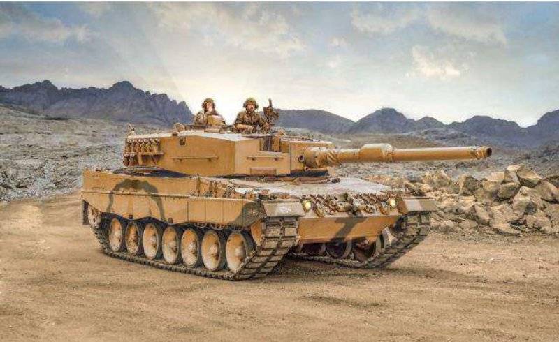 Leopard 2A4 von Italeri