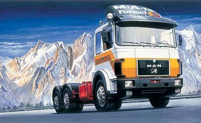MAN 26.321 Formel 6 6X4 MAN 26.321 Formel 6 6X4 von Italeri