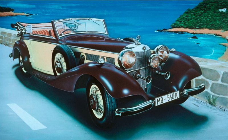 Mercedes Benz 540K Mercedes Benz 540K von Italeri