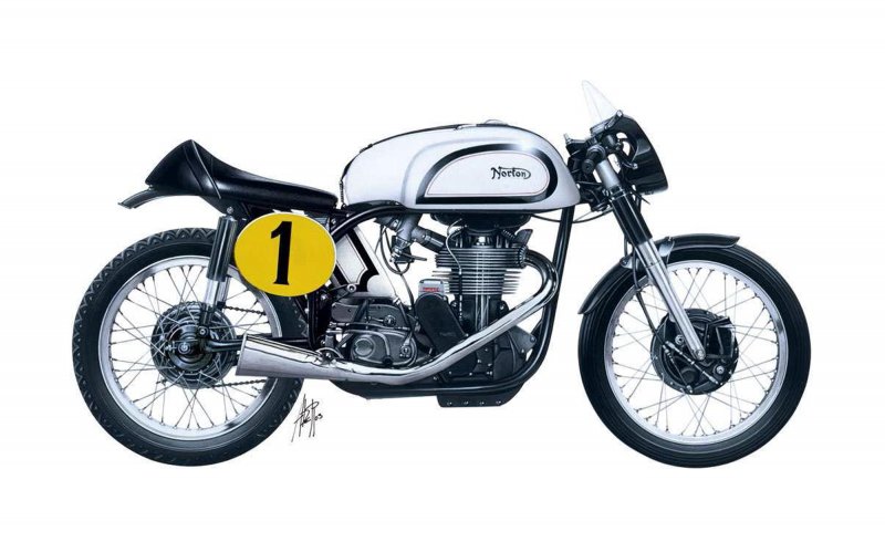 Norton Manx 500cc 1951 Norton Manx 500cc 1951 von Italeri