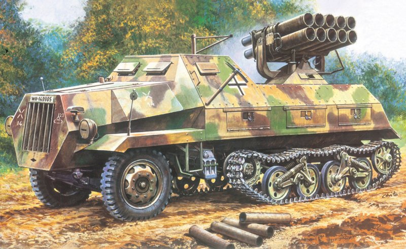Panzerwerfer 42 Maultier Halbkette Panzerwerfer 42 Maultier Halbkette von Italeri