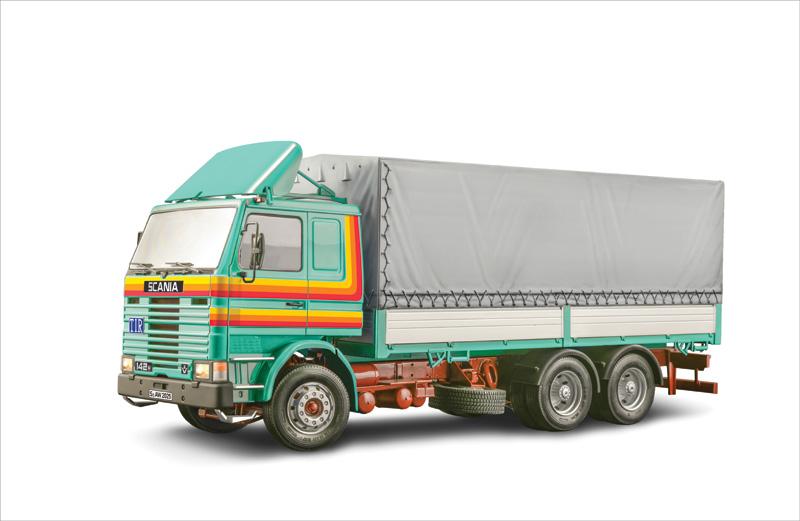 Scania 142H 6x2 Canvas von Italeri