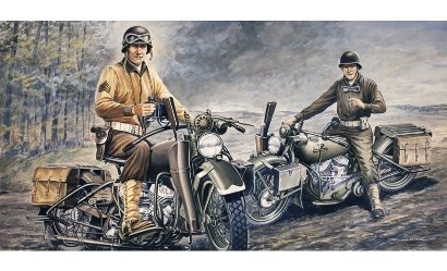 U.S. Motorräder WWII U.S. Motorräder WWII von Italeri