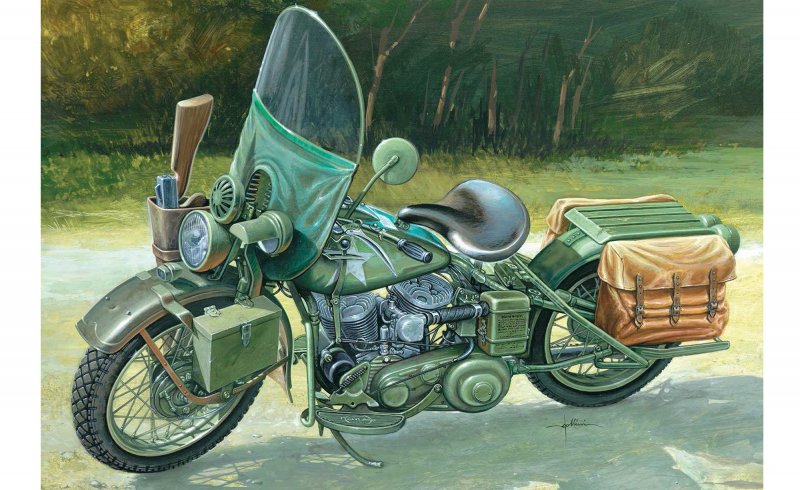 WLA 750 US Military Motorcycles WLA 750 US Military Motorcycles von Italeri