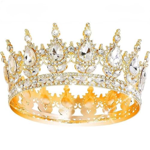 Itkcozcg Blingbling Haarreif für Mädchen, Geburtstagsparty, eleganter Kuchen, Wassertropfen, Kristall, Mädchen, König, Kostüm, Kopfbedeckung Itkcozcg Blingbling Haarreif für Mädchen, Geburtstagsparty, eleganter Kuchen, Wassertropfen, Kristall, Mädchen, König, Kostüm, Kopfbedeckung von Itkcozcg