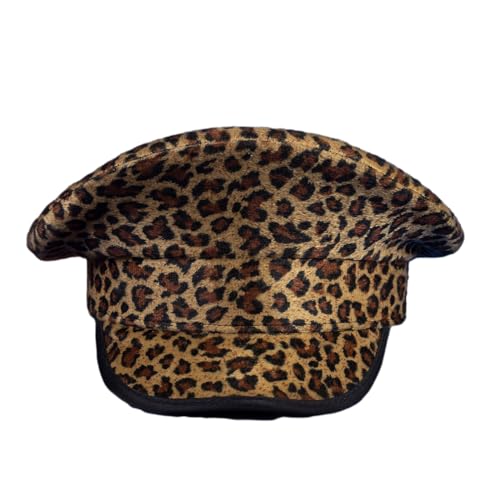 Itkcozcg Brauthut Kapitän Hut Matrosen Offizier Leopardenmuster Künstler für Fotografie Karneval Cocktailpartys Matrosenhüte Erwachsene Itkcozcg Brauthut Kapitän Hut Matrosen Offizier Leopardenmuster Künstler für Fotografie Karneval Cocktailpartys Matrosenhüte Erwachsene von Itkcozcg