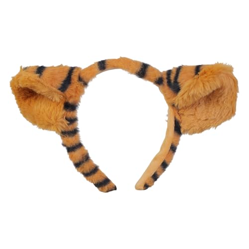 Itkcozcg Cartoon Stirnband Ohrförmige Haarspangen Plüsch Party Kopfschmuck Haarband Cosplay Kostüm Requisiten Unisex von Itkcozcg