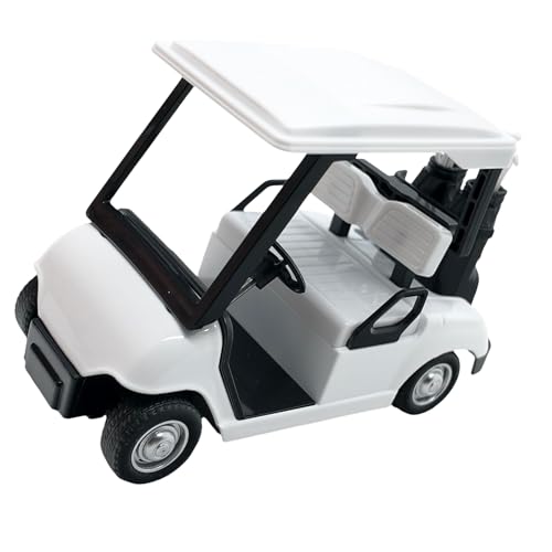 Itkcozcg Detaillierte Miniaturgolffahrzeuglegierung 1:20 Golfwagen Pullback Spielzeugausstellungsstück Für Geburtstagsfeier Dekoration Leichtmetallauto Modell Modell von Itkcozcg