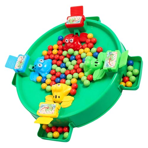 Itkcozcg Farberkennung Bildungsfrösche Bean Fänger Spiel Haltbarkeit Kinder Tabletops Aktivitätsspielzeug Für Kleinkind Reisen Hochstärke Bildungsspielzeug von Itkcozcg