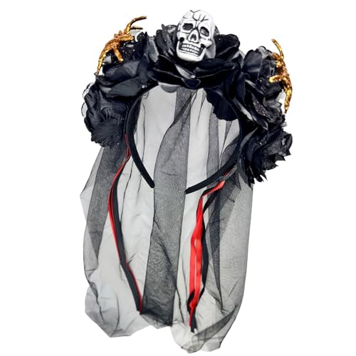 Itkcozcg Halloween-Kopfbedeckung, Arachnidenblume, Kopfschmuck für Damen, Mädchen, Kinder, Cosplay-Kleidung Itkcozcg Halloween-Kopfbedeckung, Arachnidenblume, Kopfschmuck für Damen, Mädchen, Kinder, Cosplay-Kleidung von Itkcozcg