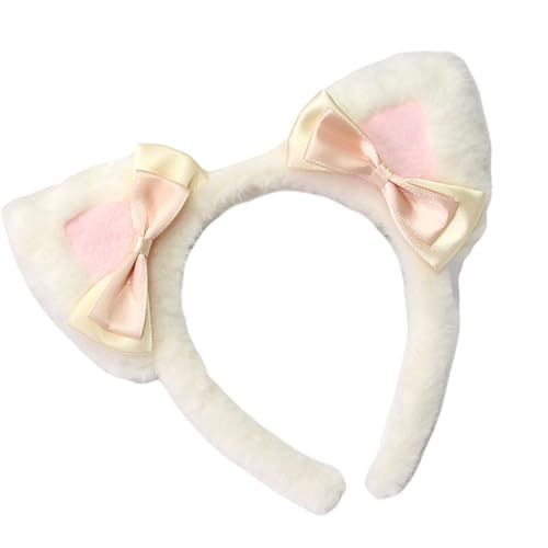 Itkcozcg Komfortable, schöne Schleife, Kostüm-Zubehör, Stirnbänder für Halloween, Weihnachten, Partys, Plüsch-Kopfbedeckung, Party-Haarschmuck Itkcozcg Komfortable, schöne Schleife, Kostüm-Zubehör, Stirnbänder für Halloween, Weihnachten, Partys, Plüsch-Kopfbedeckung, Party-Haarschmuck von Itkcozcg