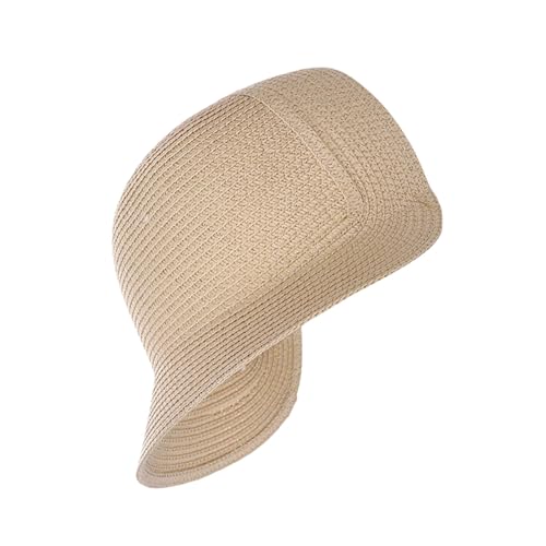 Itkcozcg Sonnenfester Hut für Motorhaube, viktorianisches Teeparty-Zubehör, anpassbarer Strohhut für Teaparty und Event-Requisiten, Millinery Kits von Itkcozcg
