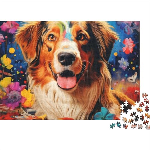 Puzzle für Erwachsene, lustiges Hundepuzzle, 300 Teile, Holzpuzzles für Erwachsene und Jugendliche, Heimdekoration, Denkspiel, Wandkunst, einzigartiges Geschenk, 300 Stück (40 x 28 cm) von ItoNC