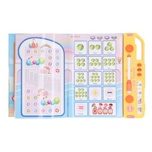 Englisches Soundbuch für Kinder, Elektronisches Soundbuch Zum Lernen von Alphabet, Zahlen und Wörtern, Bildungsspielzeug mit Tönen und Bildern, Geeignet für Kinder über 3 Jahre Alt Englisches Soundbuch für Kinder, Elektronisches Soundbuch Zum Lernen von Alphabet, Zahlen und Wörtern, Bildungsspielzeug mit Tönen und Bildern, Geeignet für Kinder über 3 Jahre Alt von Itonash