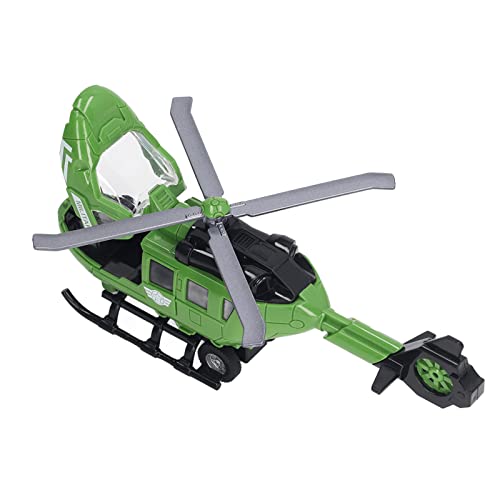 Itonash Dascast -Hubschraubermodell, Legierhubschrauberspielzeug, Zum Display, Premium -Metallspielzeug mit Rotierbaren Propellern für Kinder von Itonash