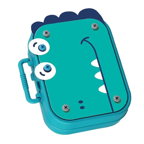 Itonash Dinosaurier-Bohrrohr-Puzzle-Set für Kinderjungen, Lernspielspielzeugkit mit Drill-Toolset, für Praktisches Lernen (Dinosaurierbohrer) von Itonash