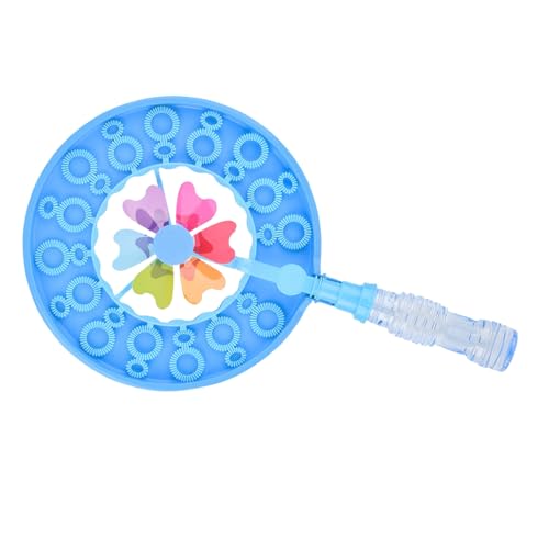 Itonash Windmühlenblase Zauberstab mit Multi -Loch -Blasenrad, Abnehmbarer Kinderblasengebläse für Reisen Im Freien, Ideal für Picknicks, und Familienversammlungen (Blau) von Itonash