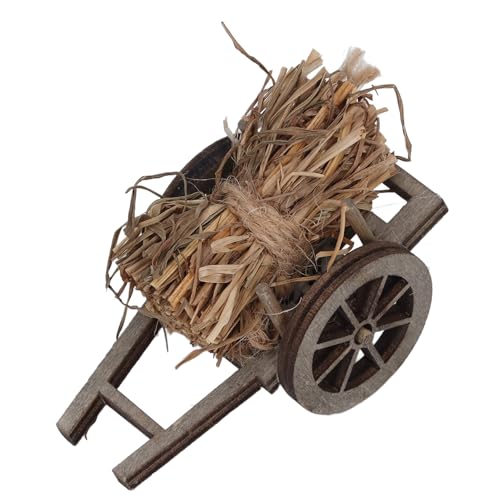 Miniatur-Puppenhaus-Spielzeug-Brennholzwagen-Ornament für, Exquisites Gartenszenen-DIY-Set, Kleines Design, Lehrreiche und Unterhaltsame Montage, aus Sperrholz, Kompakt und Schön Miniatur-Puppenhaus-Spielzeug-Brennholzwagen-Ornament für, Exquisites Gartenszenen-DIY-Set, Kleines Design, Lehrreiche und Unterhaltsame Montage, aus Sperrholz, Kompakt und Schön von Itonash