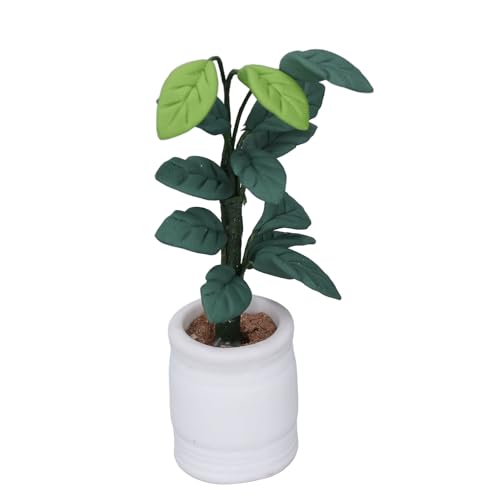 Moderne Miniatur-Grünpflanze mit Realistischen Blumen, Exquisitem Design und Material für Puppenhaus-Wohnzimmer, Gartendekoration Moderne Miniatur-Grünpflanze mit Realistischen Blumen, Exquisitem Design und Material für Puppenhaus-Wohnzimmer, Gartendekoration von Itonash