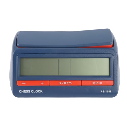Professioneller Digitaler Schachuhr-Timer, Großes Display, Pausen- und Verzögerungsfunktionen für Schachuhr, Go, Internationales Schach Professioneller Digitaler Schachuhr-Timer, Großes Display, Pausen- und Verzögerungsfunktionen für Schachuhr, Go, Internationales Schach von Itonash
