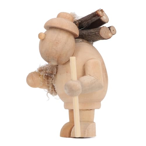 Puppenhaus-Gartendekoration Im Freien, Miniaturfigur, Gartenszene Im Freien, Feldszene, Holzfäller Tragen Brennholz, Gefertigt aus Birkenholz, Geeignet für Zuhause oder Büro Puppenhaus-Gartendekoration Im Freien, Miniaturfigur, Gartenszene Im Freien, Feldszene, Holzfäller Tragen Brennholz, Gefertigt aus Birkenholz, Geeignet für Zuhause oder Büro von Itonash