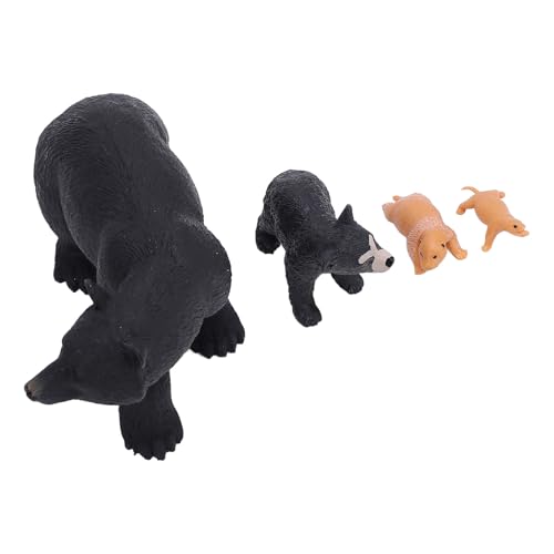 Schwarzbär-Lebenszyklus-Figuren-Spielzeugset, Wachstumszyklus-Modell für Kinder mit Bären-Lernspielzeug, Pädagogische Dekoration Schwarzbär-Lebenszyklus-Figuren-Spielzeugset, Wachstumszyklus-Modell für Kinder mit Bären-Lernspielzeug, Pädagogische Dekoration von Itonash