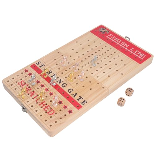 Zusammenklappbares Pferderennen-Brettspiel mit 11 Luxuriösen Metallpferden für Indoor-Outdoor-Spaß, Vatertag Zusammenklappbares Pferderennen-Brettspiel mit 11 Luxuriösen Metallpferden für Indoor-Outdoor-Spaß, Vatertag von Itonash