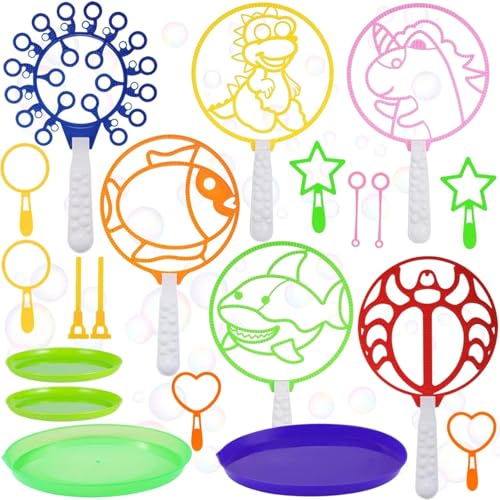 Seifenblasen Seifenblasenstäbe Set, Itoyx 20 teiliges Sortiment Seifenblasenspielzeug mit Tiermuster, lustige große Riesen-Seifenblasenstäbe für Kinder, Sommer, Outdoor, Spielzeit, Aktivität Seifenblasen Seifenblasenstäbe Set, Itoyx 20 teiliges Sortiment Seifenblasenspielzeug mit Tiermuster, lustige große Riesen-Seifenblasenstäbe für Kinder, Sommer, Outdoor, Spielzeit, Aktivität von Itoyx