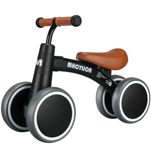 Itslife Kinder Laufrad ab 1 Jahr, Baby Lauflernrad für 12-36 Monate mit 4 Räder, Balance Bike ohne Pedal, Erst Rutschrad Fahrzeug für Jungen und Mädchen, Geschenke für 1 Jahre Kleinkind, Schwarz Itslife Kinder Laufrad ab 1 Jahr, Baby Lauflernrad für 12-36 Monate mit 4 Räder, Balance Bike ohne Pedal, Erst Rutschrad Fahrzeug für Jungen und Mädchen, Geschenke für 1 Jahre Kleinkind, Schwarz von Itslife