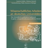 Wissenschaftliches Arbeiten an deutschen Universitäten von Iudicium