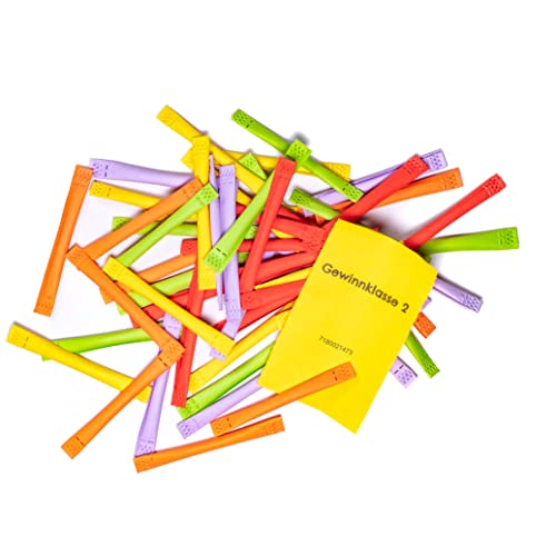 IvEnt.Box Tombola - Regenbogenlose bunt, Text Gewinnklasse 2" 100 St. mit Sicherheitscode von IvEnt.Box