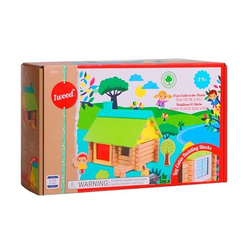 Iwood Holzspielzeug, Ich baue Mein Waldhaus von Iwood