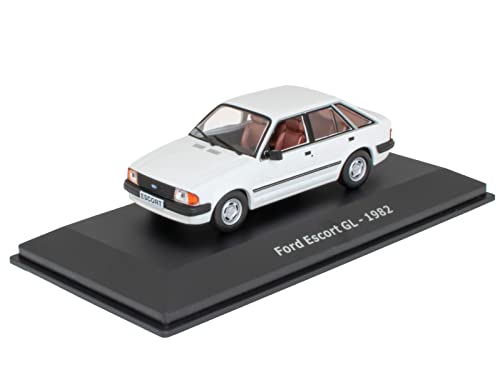 Ford Escort GL 1982 weiß von Ixo