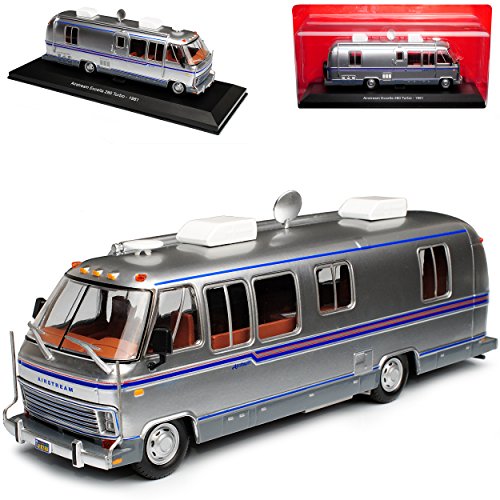 Ixo Airstream Excella 280 Turbo Wohnwagen Camping 1981 USA Amerika 1/43 Modell Auto von Ixo