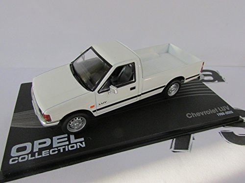 Ixo Chevrolet LUV Pick-Up Weiss 1988-2005 Inkl Zeitschrift Nr 109 1/43 Modell Auto von Ixo