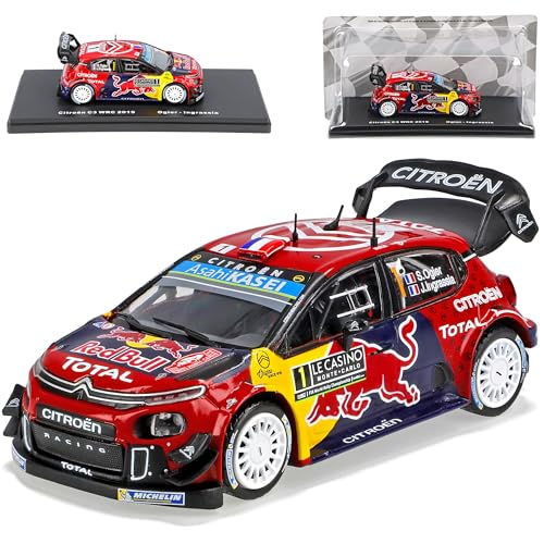 Ixo Citroen C3 WRC Rallye Monte Carlo Ogier Ingrassia Moncao 2019 mit Sockel 1/43 Modell Auto mit individiuellem Wunschkennzeichen Ixo Citroen C3 WRC Rallye Monte Carlo Ogier Ingrassia Moncao 2019 mit Sockel 1/43 Modell Auto mit individiuellem Wunschkennzeichen von Ixo