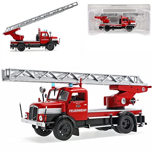 Ixo IFA S4000 Drehleiter DL25 Feuerwehr DDR 1958-1967 1/43 Modell Auto Ixo IFA S4000 Drehleiter DL25 Feuerwehr DDR 1958-1967 1/43 Modell Auto von Ixo