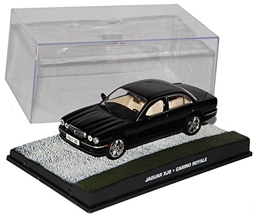 Ixo Jagaur XJ8 X350 Schwarz Baugleich Daiml. Super Eight 2003-2009 Casino R. J. Bond 1/43 Modell Auto von Ixo