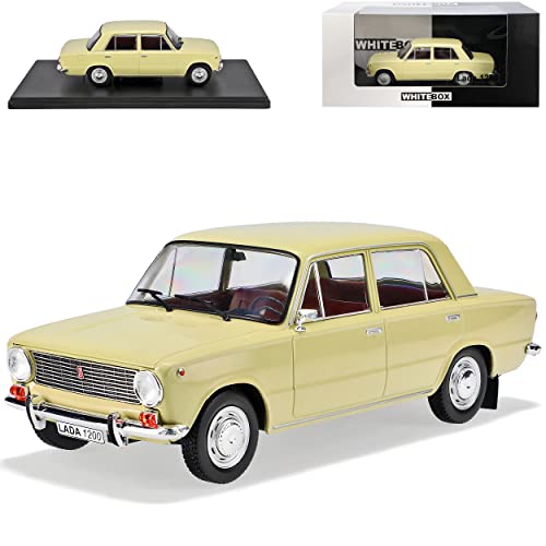 Ixo Lada 1200 Schiguli WAS-2101 Limousine Cream Beige Mit Sockel 1/24 Whitebox Modell Auto mit individiuellem Wunschkennzeichen Ixo Lada 1200 Schiguli WAS-2101 Limousine Cream Beige Mit Sockel 1/24 Whitebox Modell Auto mit individiuellem Wunschkennzeichen von Ixo
