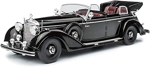 Ixo Mercedes 770K Roadster schwarz 1938 1/43 von Ixo